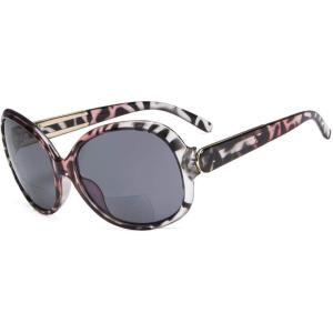 imageEyekepper Bifocal Sunglasses Women Sunshine Readers Reading Sunglasses OversizePinktortoise