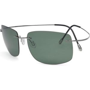 imageEyekepper Rimless Titanium Frame Polarized SunglassesS1505  Rectangular Frame