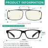 imageEyekepper 3pack Polarized Clip on Sunglasses With Spring Draw Bar GreyBrownGreen Lens 54  34MM3pcblue Light Blocking Glasses