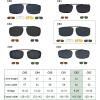 imageEyekepper 3pack Polarized Clip on Sunglasses With Spring Draw Bar GreyBrownGreen Lens 54  34MM3pcblue Light Blocking Glasses