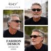 imageEyekepper 3pack Polarized Clip on Sunglasses With Spring Draw Bar GreyBrownGreen Lens 54  34MM3pcgreybrowngreen