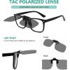 imageEyekepper 4 Pack Flipup ClipOn Sunglasses 59x39 MM Metal Wear Over GlassesSilver Mirror