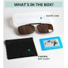 imageEyekepper Easyclip Spring Polarized Clip On SunglassesC63brown