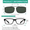 imageEyekepper Easyclip Spring Polarized Clip On SunglassesC63green