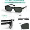 imageEyekepper Easyclip Spring Polarized Clip On SunglassesC63green