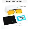 imageEyekepper Easyclip Spring Polarized Clip On SunglassesC63yellow