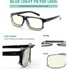 imageEyekepper Large Clip On Sunglasses Polarized Lens3pcblue Light Blocking Glasses