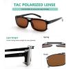 imageEyekepper Large Clip On Sunglasses With Spring Draw Bar PolarizedBrown