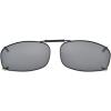 imageEyekepper Metal Frame Rim Polarized Lens Clip On Sunglasses 54  34MM3pcs Mix