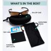 imageEyekepper TR90 Unbreakable Sports Polarized HalfRimless Bifocal SunglassesMatte Tortoise FrameBrown Lens