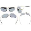 imageEyekepper TR90 Unbreakable Sports Polarized HalfRimless Bifocal SunglassesWhiteGrey Lens