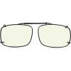 imageEyekepper Large Clip On Sunglasses With Spring Draw Bar PolarizedBlue Light Blocking Glasses
