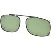 imageEyekepper Metal Frame Rim Polarized Lens Clip On Sunglasses 2 116quot x1 716quotG15