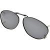 imageEyekepper Metal Frame Rim Polarized Lens Clip On Sunglasses 2quot x1 516quotGrey