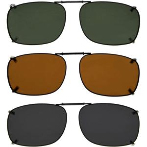 imageEyekepper Large Clip On Sunglasses Polarized LensMix