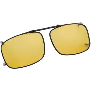imageEyekepper Large Clip On Sunglasses With Spring Draw Bar PolarizedYellow