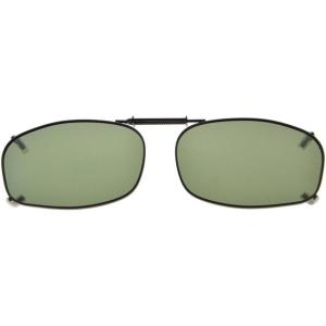 imageEyekepper Metal Frame Rim Polarized Lens Clip On Sunglasses 2 116quot x1 38quotC69g15