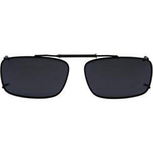 imageEyekepper Metal Frame Rim Polarized Lens Clip On Sunglasses 56  34MMGrey