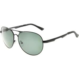 imageEyekepper Pilot Style Polycarbonate Lens Polarized Metal Frame Spring Hinges SunglassesBlackG15