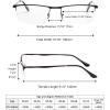 imageEyekepper 4Pack Quality HalfRim Reading Glasses Readers with Spring Hinges Include Computer Readers for Women MenMix