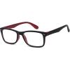 Black Red/Clear Lens