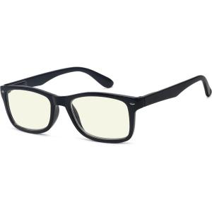 imageEyekepper Computer Reading GlassesReduce Eye Strain Computer Readers Tortoise25Blackblock Blue Light Lens