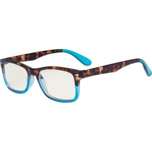 imageEyekepper Computer Reading GlassesReduce Eye Strain Computer Readers Tortoise25TortoiseBlueblock Blue Light Lens