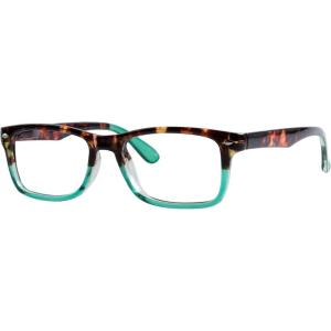 imageEyekepper Computer Reading GlassesReduce Eye Strain Computer Readers Tortoise25TortoisegreenClear Lens