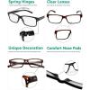 imageEyekepper 5 Pack Reading Glasses for Men Spring Hinges Classic Readers3 Black 2 Tortoise