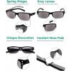 imageEyekepper 5 Pack Reading Glasses for Men Spring Hinges Classic Readers5pcs All Grey Lens