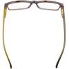 imageEyekepper 5 Pack Reading Glasses for Men Spring Hinges Classic ReadersBlackYellow5pcs All Clear Lens