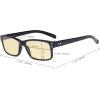 imageEyekepper 5 Pack Reading Glasses for Men Spring Hinges Classic ReadersBlue Light Blockingb605 Pairs