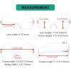 imageEyekepper 5 Pack Reading Glasses for Men Spring Hinges Classic ReadersTransparent Frame5pcs All Clear Lens