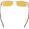 imageEyekepper Quality Spring Hinges HalfRim Computer Readers Reading GlassesGold Framebb90 Lens