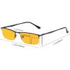imageEyekepper Quality Spring Hinges HalfRim Computer Readers Reading GlassesGold Framebb90 Lens
