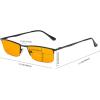 imageEyekepper Quality Spring Hinges HalfRim Computer Readers Reading GlassesGold Framebb98 Lens