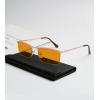 imageEyekepper Quality Spring Hinges HalfRim Computer Readers Reading GlassesGold Framebb98 Lens