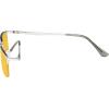 imageEyekepper Quality Spring Hinges HalfRim Computer Readers Reading GlassesSilver Framebb90 Lens