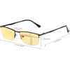 imageEyekepper Quality Spring Hinges HalfRim Computer Readers Reading GlassesSilver Framebb90 Lens