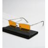 imageEyekepper Quality Spring Hinges HalfRim Computer Readers Reading GlassesSilver Framebb98 Lens
