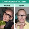 imageEyekepper 4pack Reading Glasses Blue Light Blocking Square Computer Glasses Readers Women 0506 Pack Mix Color