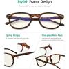 imageEyekepper Blue Light Blocking Reading Glasses for Men Women Vintage Readers2 Tortoise