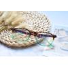 imageEyekepper Blue Light Blocking Reading Glasses for Men Women Vintage ReadersTortoise Green Frame