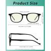 imageEyekepper Blue Light Blocking Reading Glasses for Men Women Vintage ReadersTortoise Red Frame