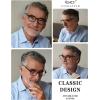 imageEyekepper Blue Light Blocking Reading Glasses for Men Women Vintage ReadersTortoise Red Frame