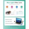 imageEyekepper Blue Light Blocking Rimless Reading Glasses  Small Frameless Reader for Women with Transparent Arm 175Blue Arm