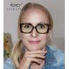imageEyekepper Square Reading Glasses for Women Blue Light Blocking Large Frame Computer Readers  Green 150GreyTortoise