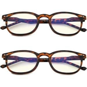 imageEyekepper Blue Light Blocking Reading Glasses for Men Women Vintage Readers2 Tortoise