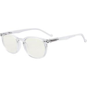 imageEyekepper Blue Light Blocking Reading Glasses for Men Women Vintage ReadersClear