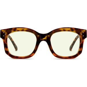 imageEyekepper Square Reading Glasses for Women Blue Light Blocking Large Frame Computer Readers  Green 150Tortoise